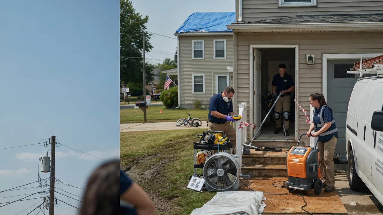 Water Damage Repair in Edwardsport, IN near me